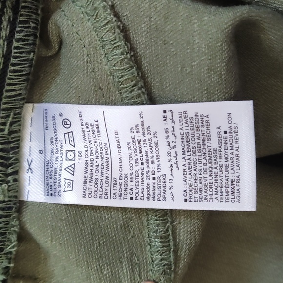 Old Navy | Mid-Rise Rockstar Skinny Jeggings in Olive - Picture 4 of 5